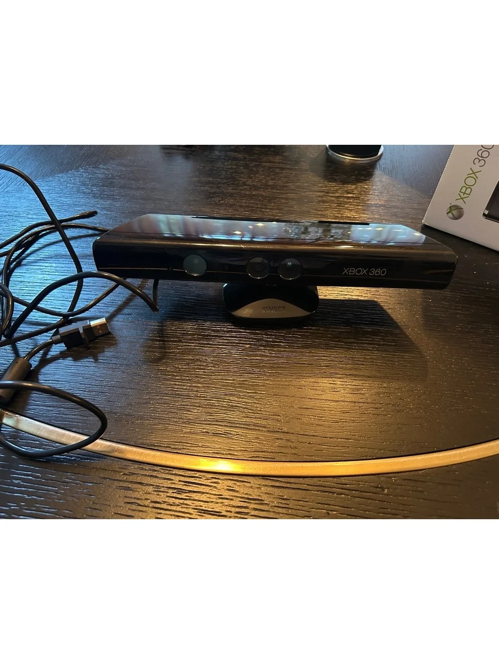 Microsoft Kinect Sensor Bar for Xbox 360 with AC Power Adapter 1414 Tested